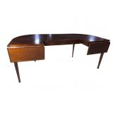 MERKEL FURNITURE COMPANY INLAID U SHAPED DESK