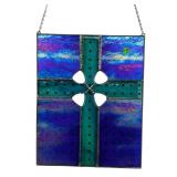 STAINED GLASS HANGING SUN CATCHER