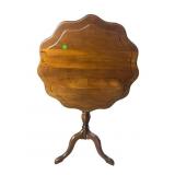 WALNUT TILT TOP TABLE