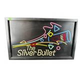 VINTAGE SILVER BULLET COORS LIGHT ADVERTISING