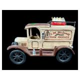 CAST IRON FARM PRODUCE TRUCK