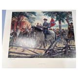 MORT KUNSTLER SIGNED AND NUMBERED PRINT