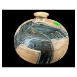 SIGNED 'AMIRA'? STUDIO POTTERY SHORT VASE