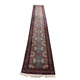 15 FT 11 IN X 2 FT 7 IN ORIENTAL HANDMADE RUNNER