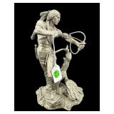 PEWTER JOHN PONTER THE SIOUX HUNTER