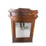 WALNUT VICTORIAN DRESSING MIRROR