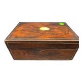 19TH CENTURY ROSEWOOD MOTHER OF PEARL INLAID