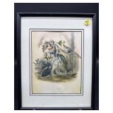 HAWTHORN BY J. J. GRANDVILLE FLOWERS PERSONIFIED