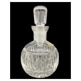WATERFORD CRYSTAL VANITY ROUND PERFUME BOTTLE