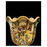 LARGE SATSUMA PLANTER JARDINIERE