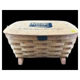 PETERBORO 125 GEAR ANNIVERSARY IVORY SOAP BASKET