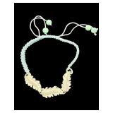 DESIGNER RFM ITALY BEADED CRYSTAL BRACELET;