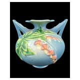 ROSEVILLE POTTERY BLEEDING HEART 2 HANDLED VASE