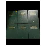 QUANTITY 6 FIFTY STATE QUARTER PARTIAL BOOKS