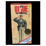 1996 LIMITED EDITION GI JOE NAVY ADMIRAL NIB