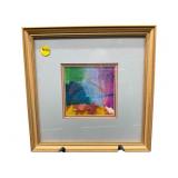 FRAMED ABSTRACT ARTWORK