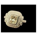 PLATINUM 1.36 CT. DIAMOND RING