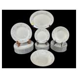 26 PC FLORAL PORCELAIN CHINA
