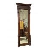 WALNUT VICTORIAN PIER MIRROR
