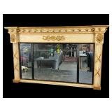 19TH CENTURY FEDERAL TRIPLE MIRROR
