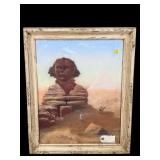 CIRCA 1900 ANTIQUE EGYPTIAN PASTEL