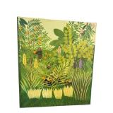 MONUMENTAL JUNGLE OIL ON CANVAS