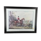 GATHERING THE DOGS REPRINT LITHOGRAPH;