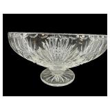 CHERRYWOOD CLEAR BY GORHAM CRYSTAL 10 IN OVAL