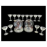 25 PC CUT STEMWARE AND PLATES