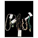 LOT OF 5 NANï¿½S FINE THINGS NECKLACES