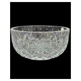 8 IN QUALITY CUT CRYSTAL BOWL