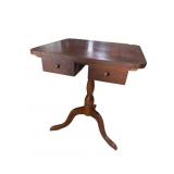 SHAKER REPRODUCTION CHERRY 2 DRAWER STAND