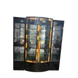 3 PC MODERN DESIGN DECORATED CHINA CLOSET