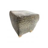 LEOPARD PATTERN CONTEMPORARY STOOL