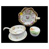5 PC LOT OF HAND PAINTED NIPPON PORCELAIN