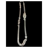 BRIGHTONE SILVER LADIES BELT