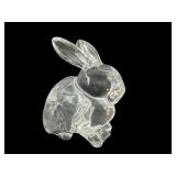 MMA LEAD CRYSTAL RABBIT FIGURINE