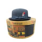DOBBS NEW YORK HAT BOX WITH HAT
