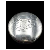 GORHAM STERLING 925 FEB. 26, 1891 TRINKET BOX