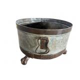GALVANIZED STEEL FOOTED TUB