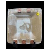 STUDIO ART POTTERY SQUARE PLATE