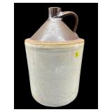 ANTIQUE BROWN MARK STONEWARE JUG