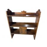 OAK HANGING SHELF WITH DOOR