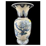BOMBAY PORCELAIN BLUE AND WHITE VASE