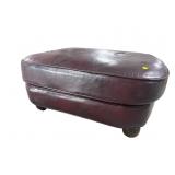 LEATHER OTTOMAN