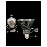 5 PC LOT OF SILVERPLATE ITEMS