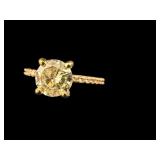 14K 1.39 CT. DIAMOND ENGAGEMENT RING