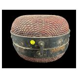 HANDMADE BASKET BOX WITH LID