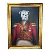 MAITLAND SMITH DOG AND SOLDIER UNIFORM PRINT