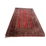 8 FT 4 IN X 5 FT HANDMADE BOKHARA RUG